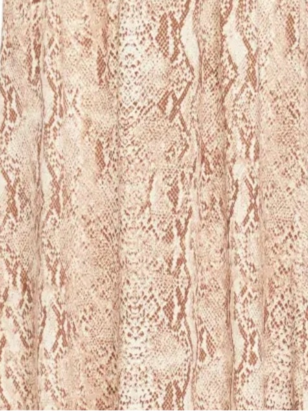 L'AGENCE Fontana One Shoulder Snake Print Dress - Picture 4 of 4